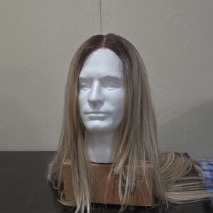 Stylish Blonde and Brown Women's Wig
